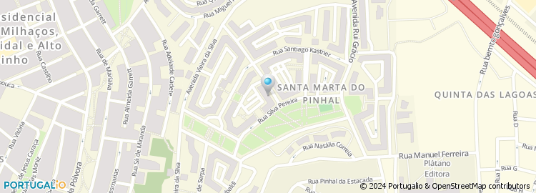 Mapa de Maria S. L. Azevedo Mediação Imobiliária, Unipessoal Lda