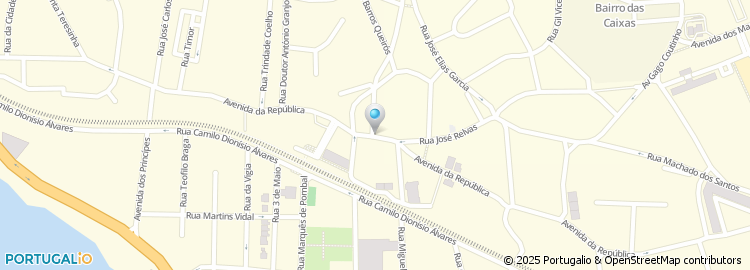 Mapa de Maria T G Pedrogão Gomes