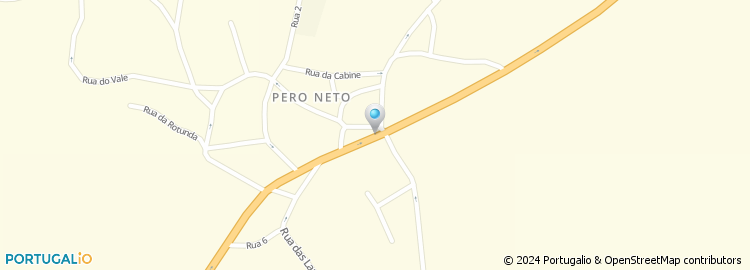 Mapa de Estrada Pero Neto
