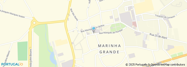 Mapa de Largo Nossa Senhora do Rosário da Marinha