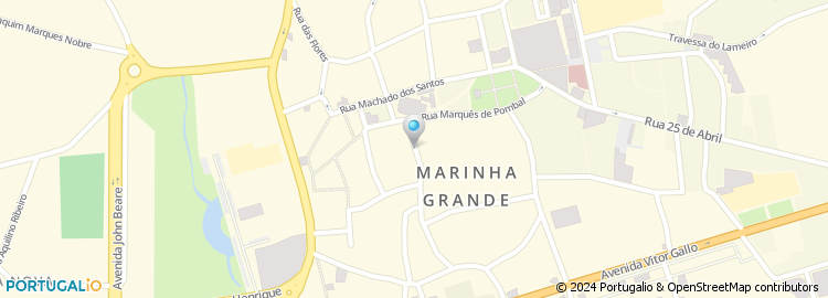 Mapa de Rua António Lopes de Almeida