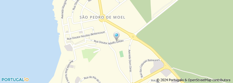 Mapa de Rua Adolfo Leitão