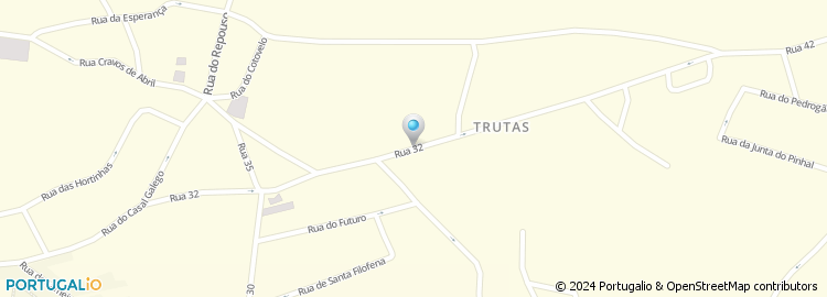 Mapa de Rua Álvaro Cunhal