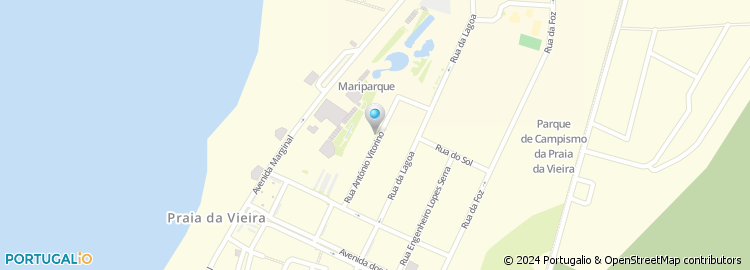 Mapa de Rua António Vitorino