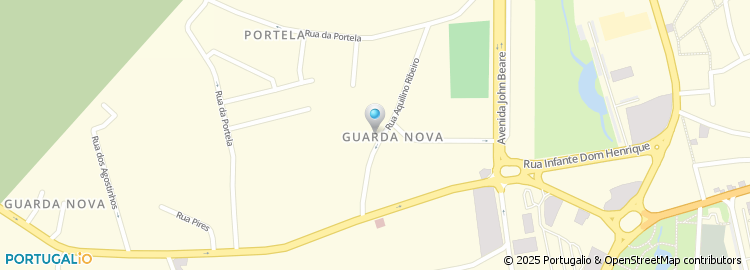 Mapa de Rua Aquilino Ribeiro