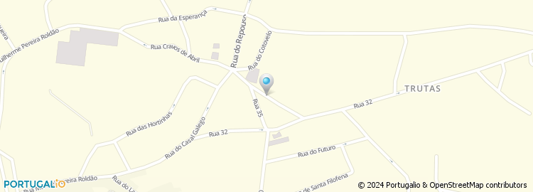 Mapa de Rua Clube Desportivo de Casal Galego