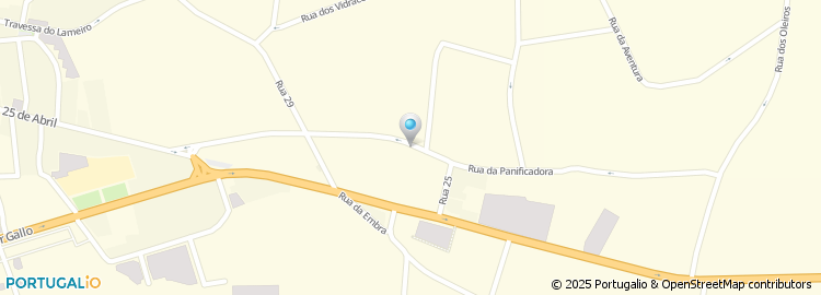 Mapa de Rua da Panificadora