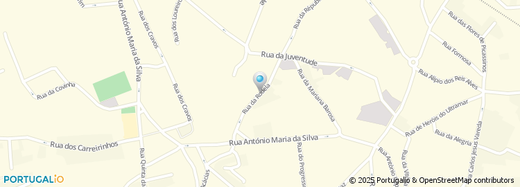 Mapa de Rua da Rodela