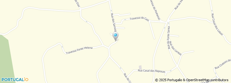 Mapa de Rua do Cais
