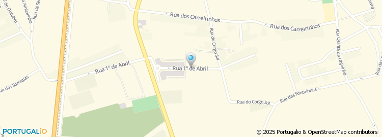 Mapa de Rua do Clube Recreativo Amieirinhense