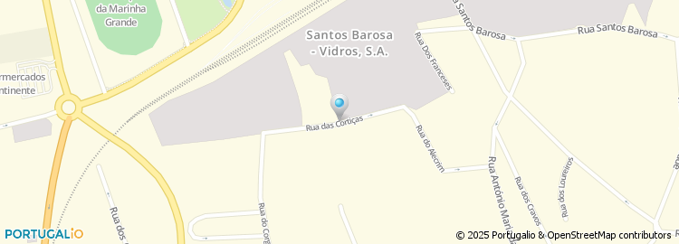 Mapa de Rua do Corgo Norte