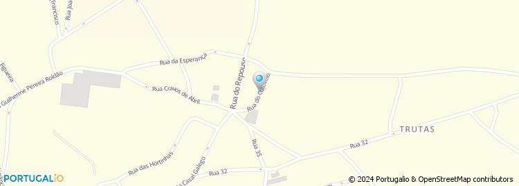 Mapa de Rua do Cotovelo