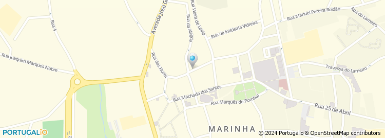 Mapa de Rua José Matias Pedrosa