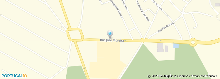 Mapa de Rua José Moreira