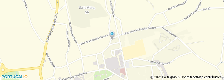 Mapa de Rua Manuel Pereira Roldão
