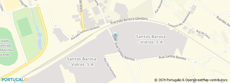 Mapa de Rua Santos Barosa