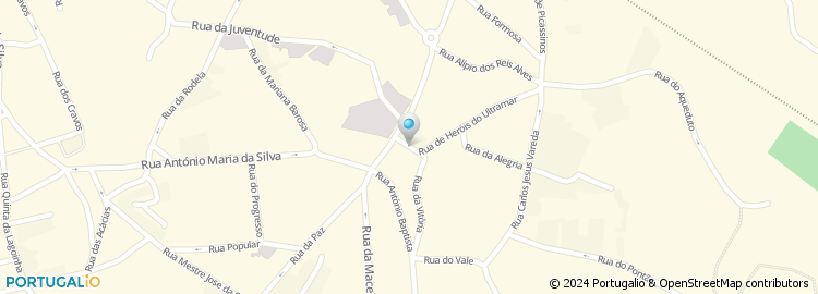 Mapa de Rua Vicente Nunes