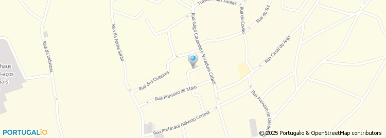 Mapa de Travessa Gago Coutinho