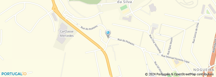 Mapa de Mário Alves & Antonino Araújo, Lda