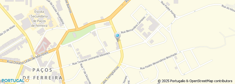 Mapa de Mario Augusto Leal Martins, Unipessoal Lda
