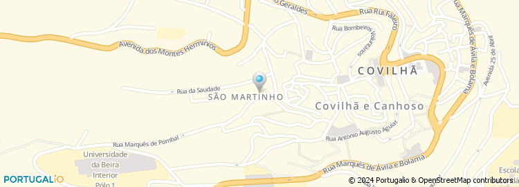 Mapa de Mário Pereira Alves, Unipessoal Lda
