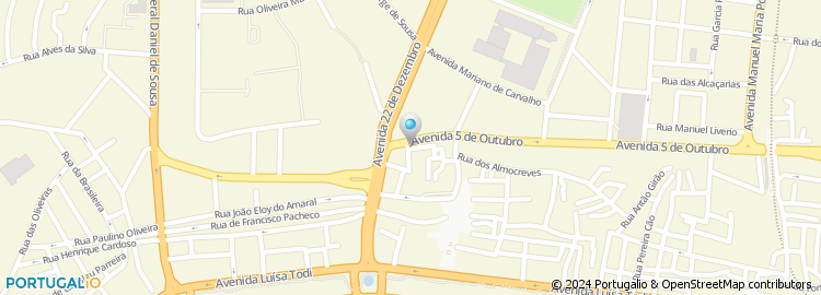 Mapa de Mariscos Barrosinho, Lda