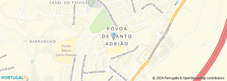 Mapa de Marques Teixeira & Dias, Lda