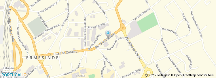 Mapa de Martinho M.M.Pereira, Unip., Lda