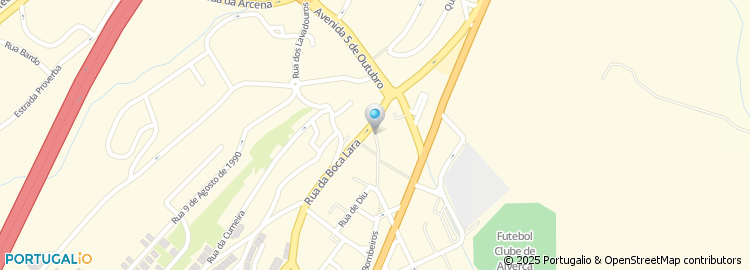 Mapa de Mary Styles - Cabeleireiro Feminino & Masculino