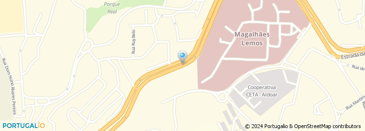 Mapa de Masolo - Represent., Lda