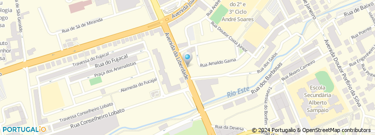 Mapa de Massimo Dutti, Braga