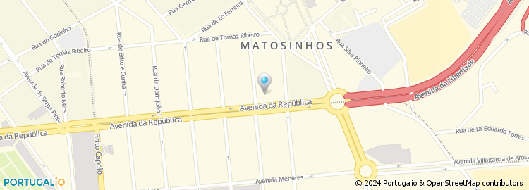 Mapa de Matosinhos em Flor