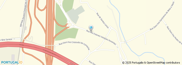 Mapa de Alameda Dom Manuel Martins