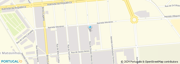 Mapa de Rua Afonso Cordeiro