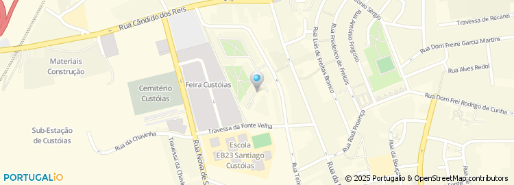 Mapa de Praça Manuel Teixeira Gomes