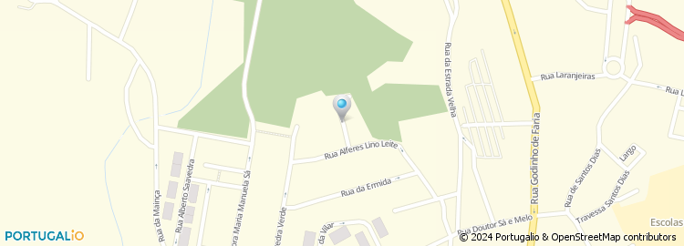 Mapa de Rua Académica de São Mamede