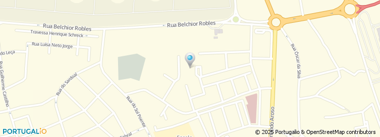 Mapa de Rua Adolfo Casais Monteiro