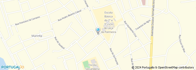 Mapa de Rua Afonso Baldaia