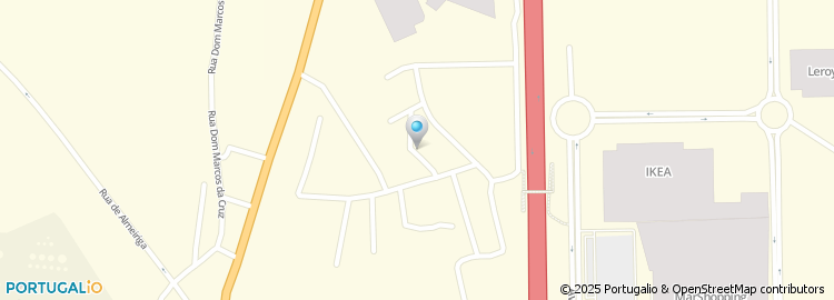 Mapa de Rua Alfredo Figueiredo de Carvalho