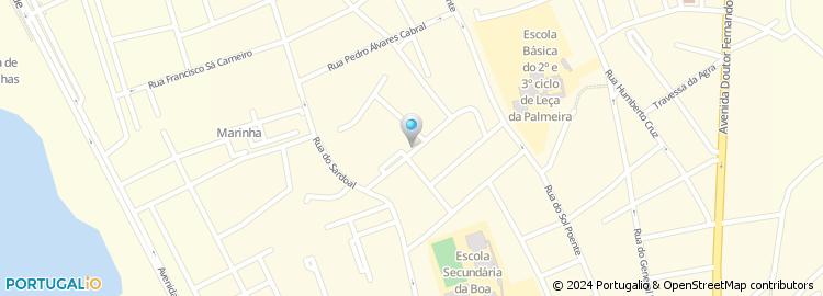Mapa de Rua António de Carvalho