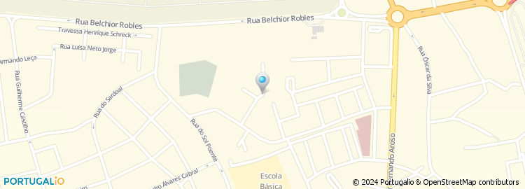 Mapa de Rua António Ferrinha