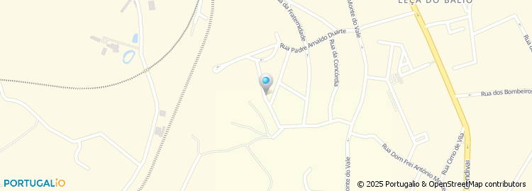 Mapa de Rua Arquiteto Arménio Losa
