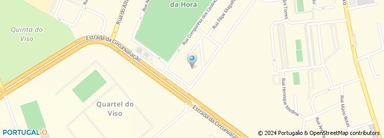 Mapa de Rua Atriz Alda Rodrigues