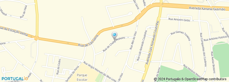 Mapa de Rua Chaby Pinheiro