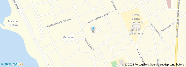 Mapa de Rua Coronel Laura Moreira