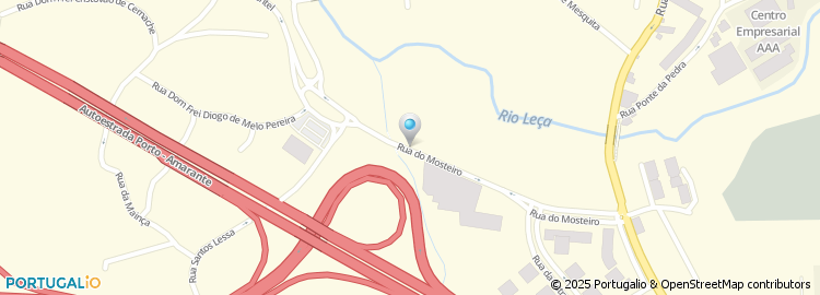 Mapa de Rua da Devesa do Mosteiro