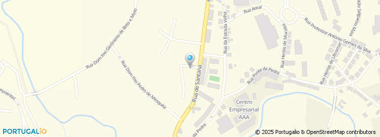 Mapa de Rua da Estrada Velha
