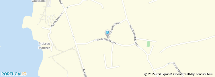 Mapa de Rua da Mexilhoeira