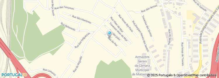 Mapa de Rua da Paz