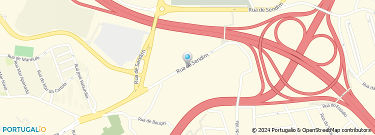 Mapa de Rua da Seara